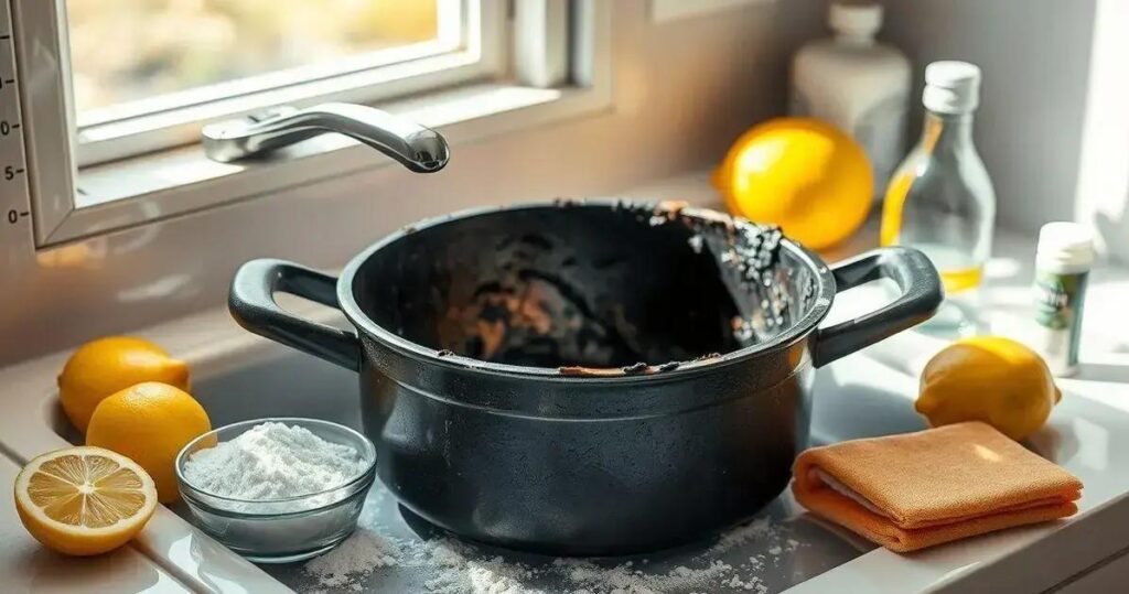 Como Limpar Panela Queimada
