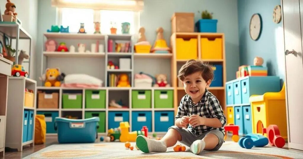 como organizar quarto infantil