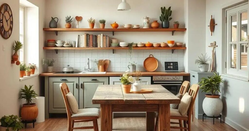 decoração de cozinha simples