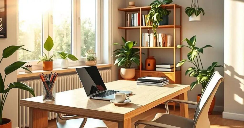 decoração de home office