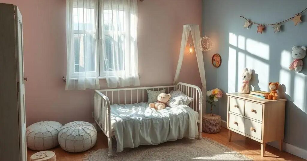 decoração quarto de menina simples
