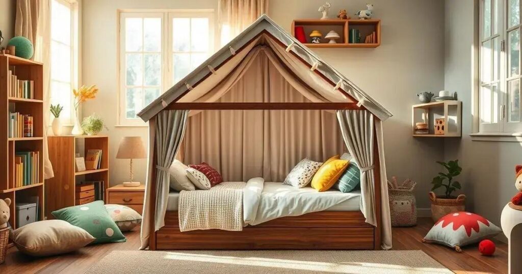 cama casinha montessoriana