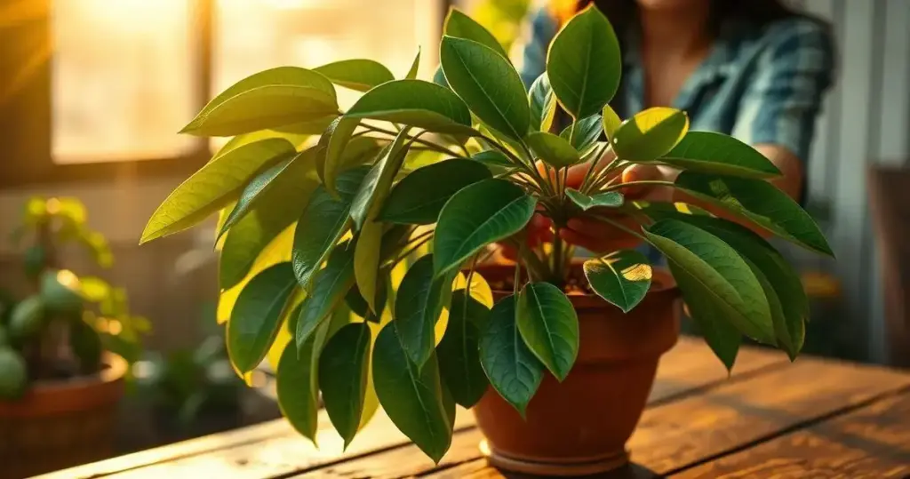 como plantar abacate em vaso