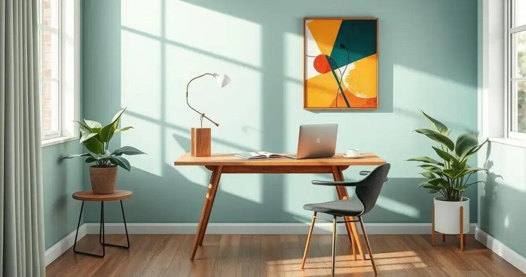 cores para home office