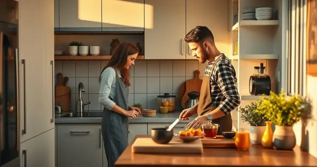 cozinha pequena e funcional