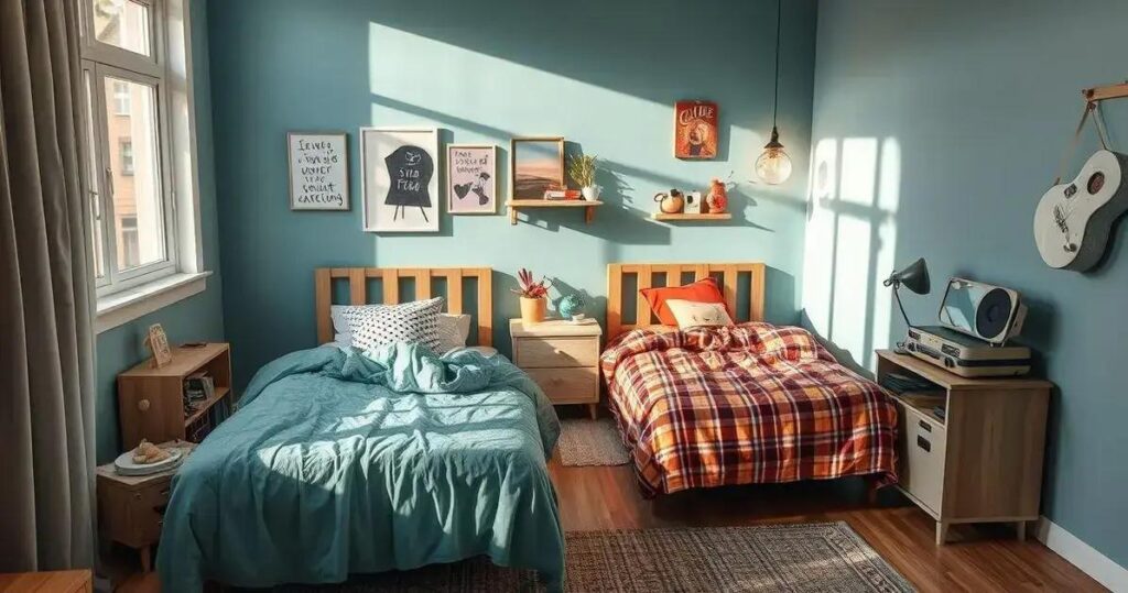 decoração para quarto de gêmeos