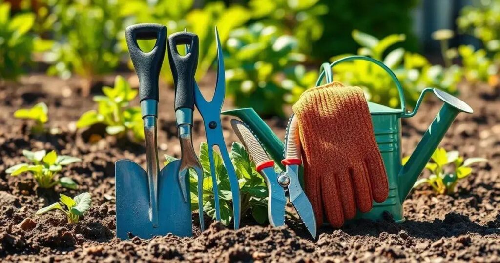 ferramentas de jardinagem