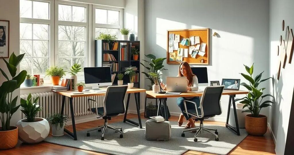 home office de casal