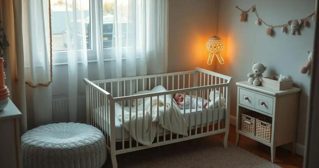 iluminação para quarto de bebê