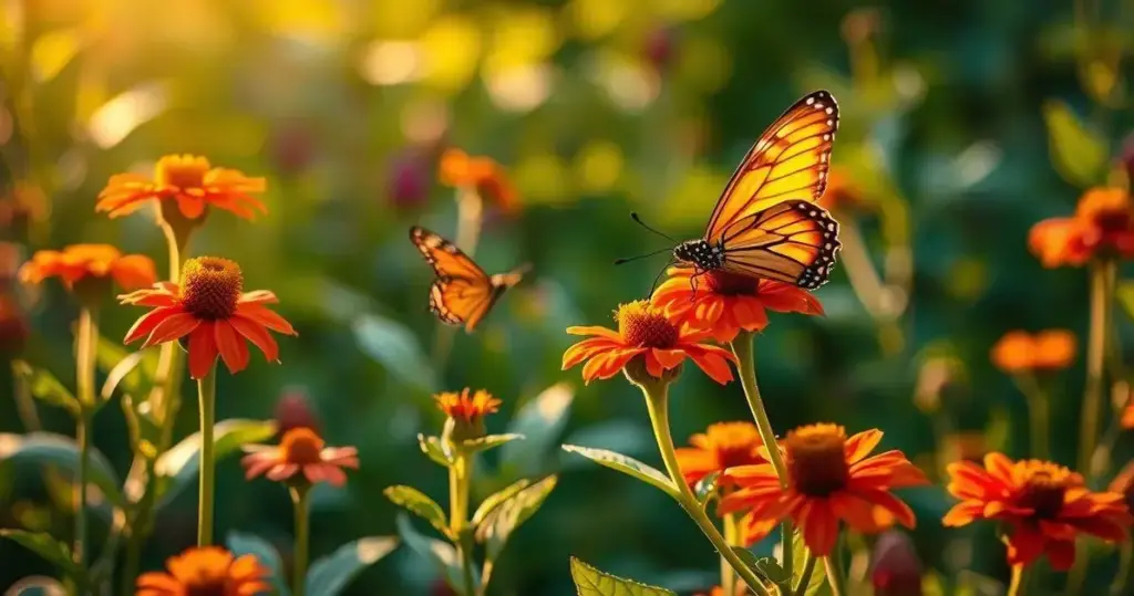 plantas que atraem borboletas