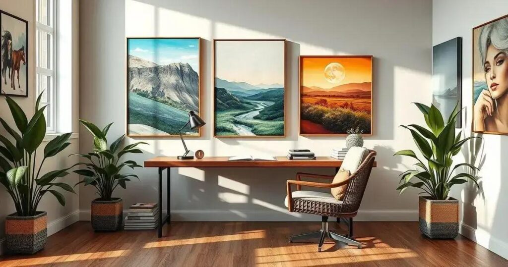 quadros para home office