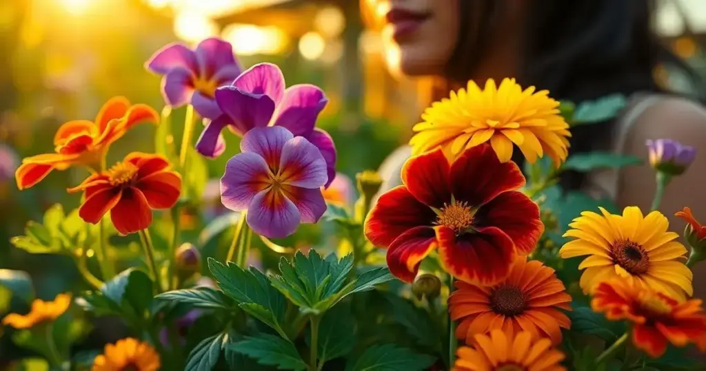 flores comestíveis