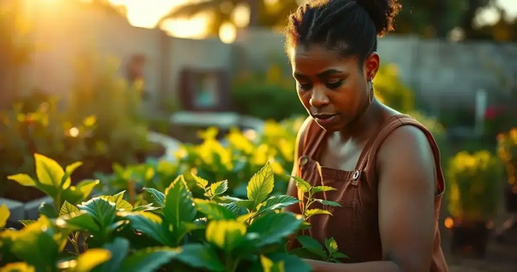 jardinagem como terapia